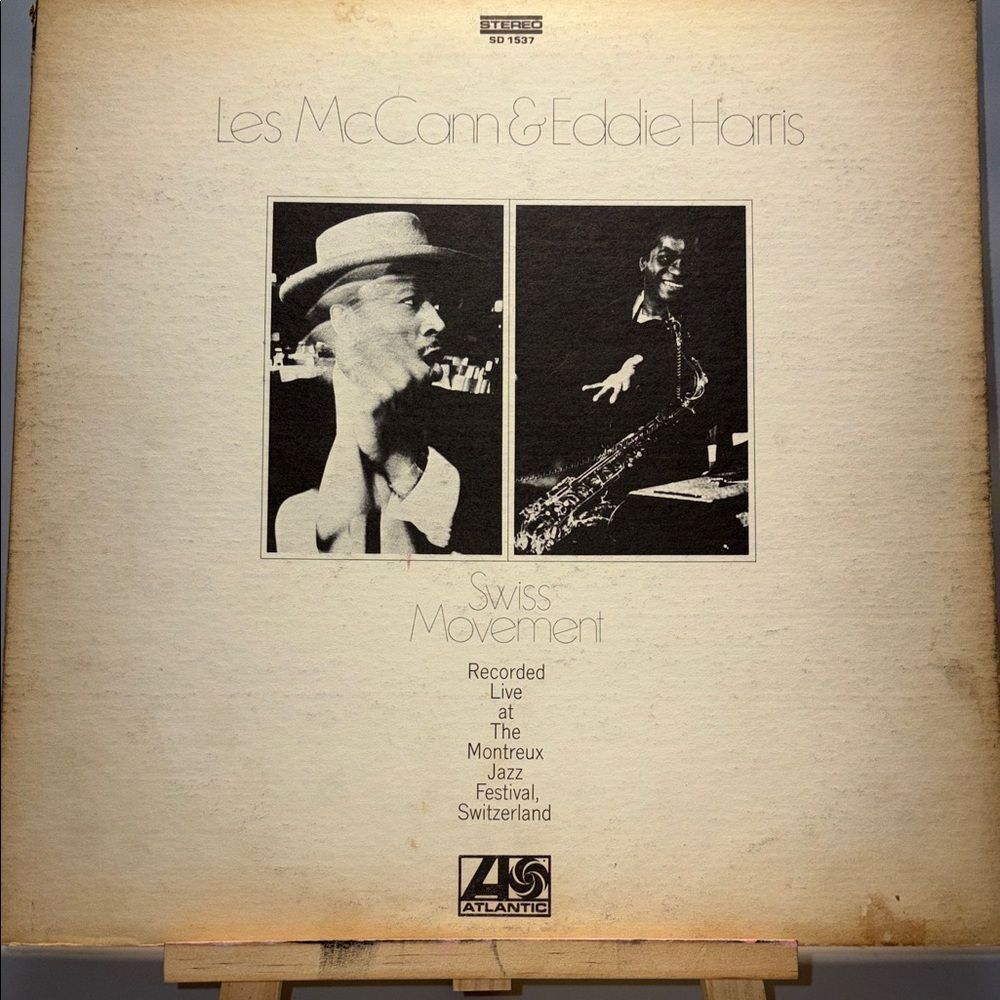 Les McCann & Eddie Harris Vinyl - Swiss Movement by